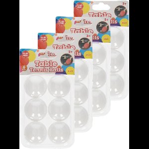 24x stuks Tafeltennis pingpong balletjes 40 mm/4 cm - 24 stuks - Sportief speelgoed - Sporten - Tafeltennissen