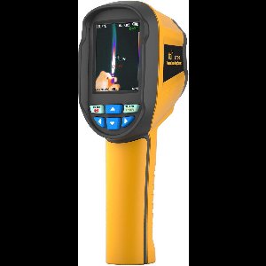 Hti-Xintai HT-04D warmtebeeldcamera, infrarood handcamera met real-time warmtebeeld, resolutie van 120 x 160, IR-warmtebeeldcamera