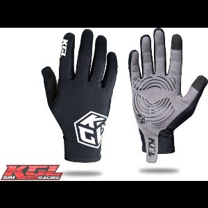 KGL Sim Racing Handschoenen / Karting Handschoenen - Small - Zwart