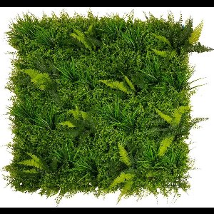 Wand bladerpaneel met kunst planten