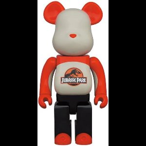 1000% Bearbrick - Jurassic Park