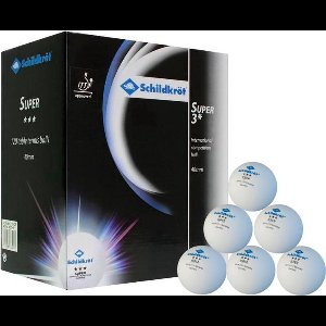 Donic Schildkröt - Tafeltennisballen wit - 3 stars - 120 Stuks