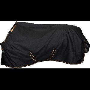 Bucas Regendeken Irish Turnout Light -  Black/Gold - 175
