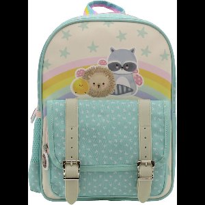 Kawanimals Forest Rugzak - Klein formaat - Kinderrugzak - 22x10x30cm.