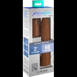 PIPEDREAMS | Pipedreams Sleeve 20,32 Cm + 5,00 Cm Inch Plug Caramel