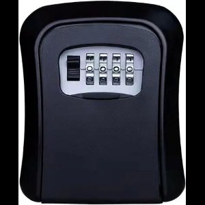 Key Keeper sleutel opbergdoos met cijferslot Sleutelkluis Sleutelbox / Zwart / HaverCo