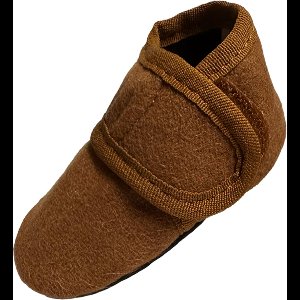 BabySteps Wollen Babyslofjes Camel Bruin maat 20/21