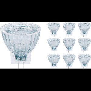 Voordeelpak 10x Ledvance Performance LED Spot Reflector GU4 MR11 4.2W 345lm 36D - 827 Zeer Warm Wit | Vervangt 35W