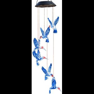 Solar verlichting kolibrie - Led - Multicolor - Wind gong - Buitenverlichting - Sfeerverlichting - XD-Xtreme