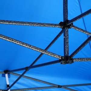 Vouwpaviljoen 3x3m Wit – NoaHome Luxe Pop-Up Partytent – Waterdicht & UV50+ Bescherming – Opvouwbaar Tuinpaviljoen met Verstelbare Hoogte & Draagtas – Stevig Stalen Frame – Ideaal voor Feest, Camping & Tuin