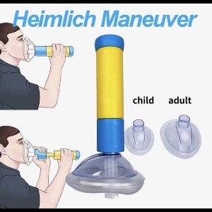 Anti verstikking reddingsapparaat Anti-verstikking gezichtsmasker Emergency Home Rescue EHBO-kit voor volwassenen en kinderen