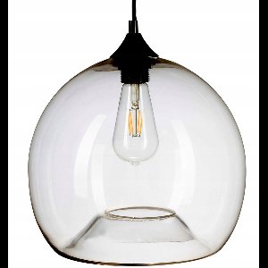Glazen Hanglamp ONYX 20cm - Transparant & Modern