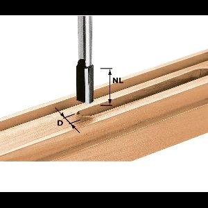 Festool HW S8 D22/20 Freesbit Groeffrees S 8mm 22x20mm - 490973