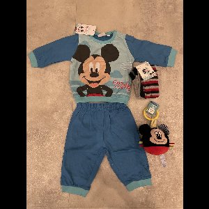 Maminobaby.nl - Baby Geschenkset jongens | Mickey mouse pyjama | maillot |