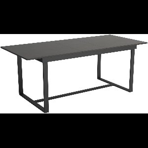 Zenthara Uitschuifbare Design Eettafel Betonlook – Stoere & Praktische Eettafel voor Jouw Woonruimte