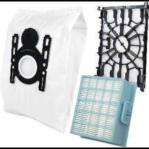 20 PARTS4® Stofzuigerzakken + HEPA & motorfilter geschikt voor Bosch Move On & Serie 6 | Complete set met 20 stofzuigerzakken, HEPA filter (model BBZ156HF) en motorfilter (model 00579421)