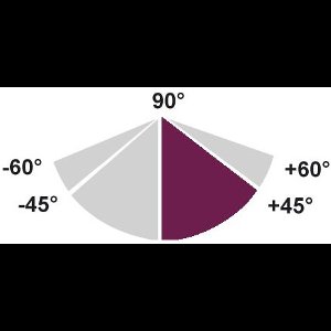 Draagbare metaalbandzaag 0-45° zaagcapaciteit rond 100 mm 0,37 kW 230V zaagsnelheid 45 m/min daalvoeding Optisaw S100G 230V