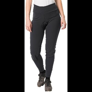 Vaude Bike Kuro Warm Hybrid Lange Broek Zonder Bretels Zwart 42 Vrouw