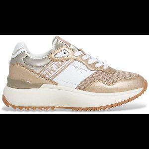 Pepe Jeans Kimi mesh leren sneakers