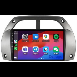 CarPlay autoradio geschikt voor Toyota RAV4 | 2001 t/m 2006 | Android 13 | Draadloos Apple CarPlay & Android Auto | 2GB + 32GB | QuadCore processor | Denago DNG-A206 | 2025 model | 2001 2002 2003 2004 2005 2006 | Bluetooth & Wifi