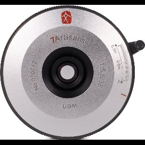7artisans -Cameralens – M 35mm f/5.6 voor Leica M, zilver