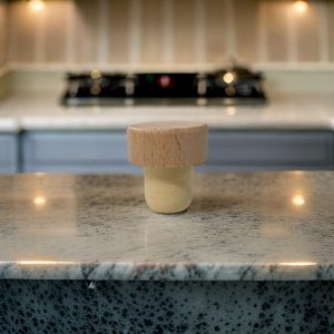 Houten Dopkurken - 19mm - Set van 8 - Luxe Afwerking - Hoogwaardig