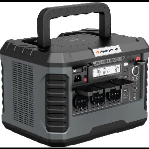 Heko Solar® Master 1800 - Powerstation - 1800W (3600W Piek) - 1270Wh Capaciteit - Draagbaar - Geschikt voor Zonnepanelen - Generator - Voor Noodpakket, Stroomuitval, Kamperen en Outdoor