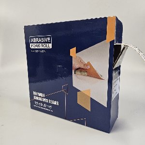 Schuurpads op rol Pitor® p120 x 25 meter – 200 vellen