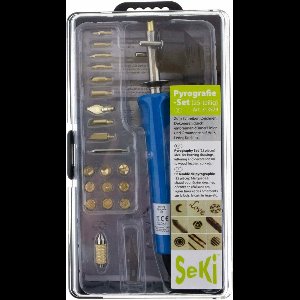 Pyrografie houtbrander 25-delige set - Houtmarkering