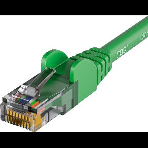 Qost - CAT5e internetkabel - CCA / UTP - 1 Gbps / 100 MHz - RJ45 Connectoren - Patchkabel / Netwerkkabel - 30 meter - Groen