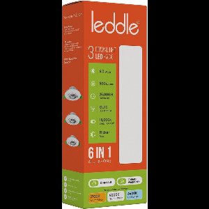 Leddle 3 stuks - Inbouwspots - Wit LED-module - Dimbaar - 6-in-1 CCT - Veerconnector