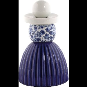 Royal Delft - Proud Mary 3. Cobalt Flower Pattern