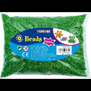 Pakket met 6000 stuks strijkkralen Donkergroen - Playbox