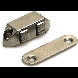 DX Magneetsnapper Polair 6kg 50x16mm Opschroevend Metaal/Metaal Vernikkeld MC 100600B