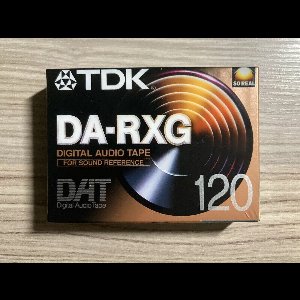 TDK DA-RXG 120 DAT Audio Tape