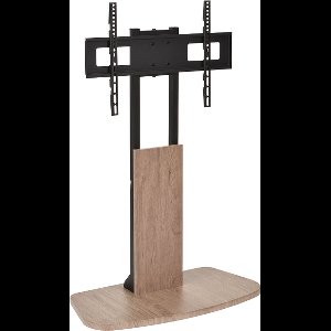 Ferro TV standaard zwart grijs houtprint