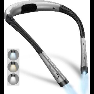 MyGear Leeslamp & Neklamp - Boeklezen - Handsfree - Kamperen - Wandelen - Repareren