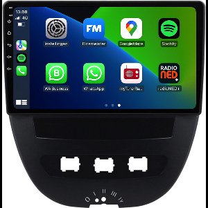 Carplay autoradio geschikt voor Toyota Aygo | 2005 t/m 2013 | Android 13 | Draadloos Apple Carplay & Android Auto | 2GB + 32GB | 8-Core processor | Davilon | 2025 model | 2005 2006 2007 2008 2009 2010 2011 2012 2013 | Bluetooth & Wifi