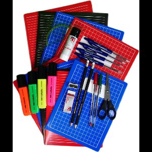 BACK2SCHOOL Pakket - Middelbare school - Schoolspullen - Pennen, schriften, geodriehoek, markeerstiften en meer.