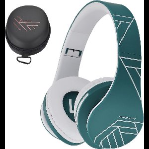 PowerLocus P2 - Draadloze Over-Ear Koptelefoon Inklapbaar - Bluetooth Hoofdtelefoon - Met microfoon – Headphone - Micro SD mode – Incl. Carry Case – Blauw