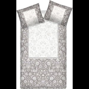 Kardol en Verstraten Allure dekbedovertrek - Grijs - 1-persoons - 140x260 cm