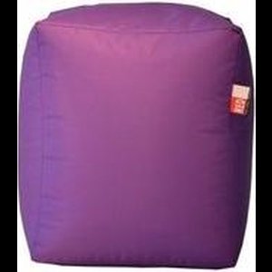 Poef zitzak Cube's Purple Sit On It ....and Joy !!