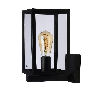 DMQ Buitenlamp Boston - Lantaarn Zwart IP44 - Voordeur - Wand / Hanglamp