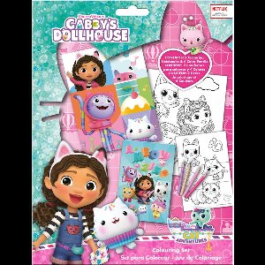 Gabby`s Dollhouse Hobbyset - Kleurset - Tekeningen met potloden