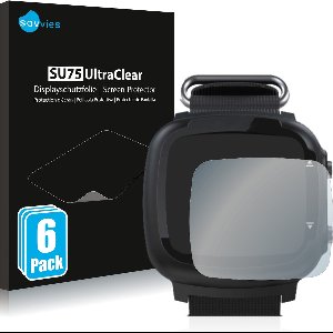 Savvies - Screenprotector voor Aqualung i330r - Folie Beschermfolie transparant 6 Stuks