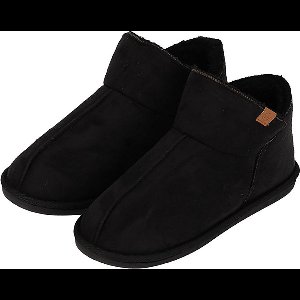 Morethansocks - Hoge sloffen heren - Suede - Maat 41 t/m 46 - pantoffels heren - warme sloffen - sloffen - sloffen heren