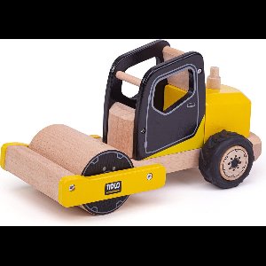 Tidlo Houten Wals - Road Roller - T0416