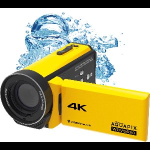Aquapix WDV5630 Yellow - 5m Waterproof 4K camcorder