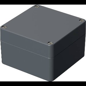 Bopla EUROMAS A 121 01121000 Industriële behuizing 140 x 140 x 91 Aluminium Zilver-grijs (RAL 7001) 1 stuk(s)