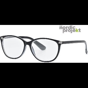 Nordic Vision ASKERSUND leesbril +2.00 - Zwart